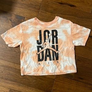 Jordan air tie dye shirt